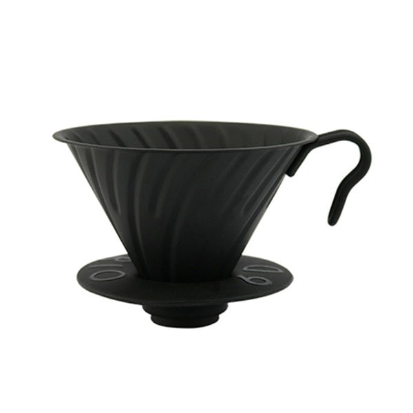 Hario V60 Metal Coffee Dripper Matt Black 02