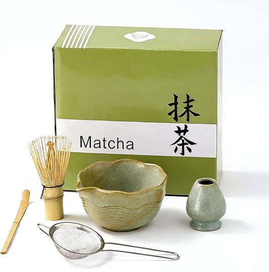 Topsky 5pcs Matcha Stirrer Set, Matcha Whisk Set,
