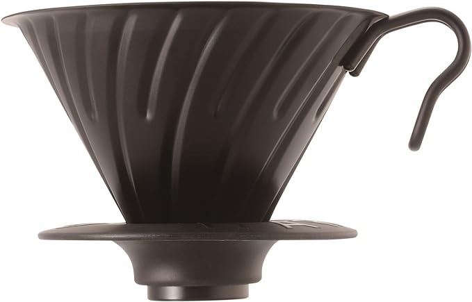 Hario V60 Metal Coffee Dripper Matt Black 02
