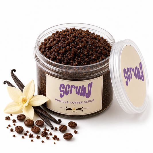 Vanilla Latte Scrub 🍦  | سكراب القهوة بالفانيلا