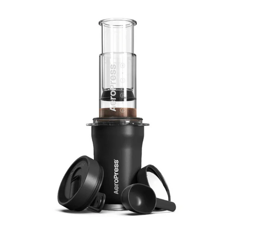 AeroPress Go Plus – Portable Travel Coffee Maker Kit