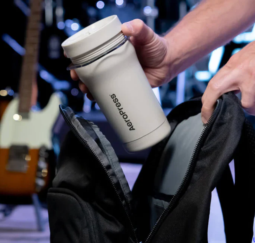 AeroPress Go Plus – Portable Travel Coffee Maker Kit