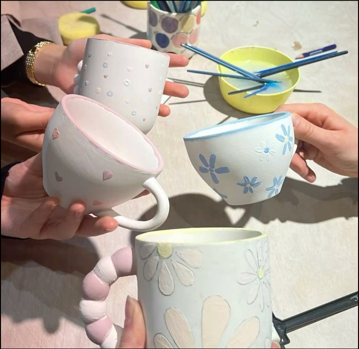 ورشة الرسم على أكواب القهوة   | Coffee Cup Painting Workshop