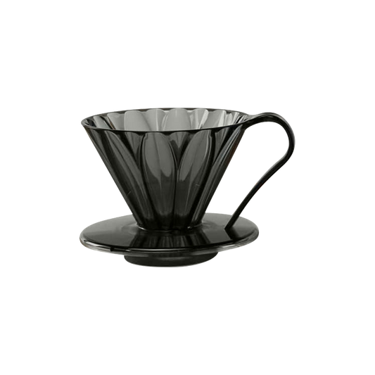 Tritan Cone-Shaped Flower Dripper Cup1 (Clear Black)