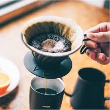 Hario V60 Metal Coffee Dripper Matt Black 02